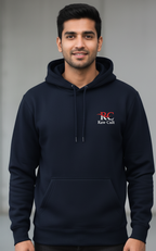 Raw Cult Navy Blue Hoodie | Premium Men's Streetwear & Fitness Wear