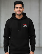 Raw Cult Black Premium Hoodie | Men's Streetwear & Gym Apparel