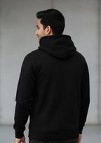 Raw Cult Black Premium Hoodie | Men's Streetwear & Gym Apparel